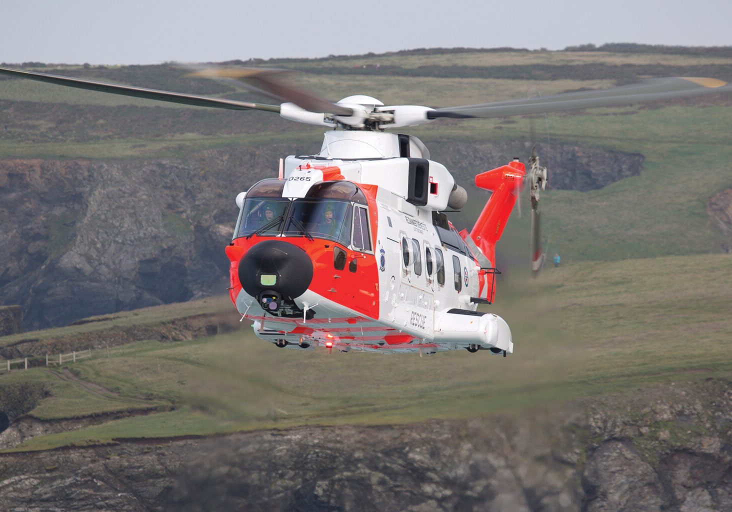 Illustrasjonsfoto: SAR Queen redningshelikopter.