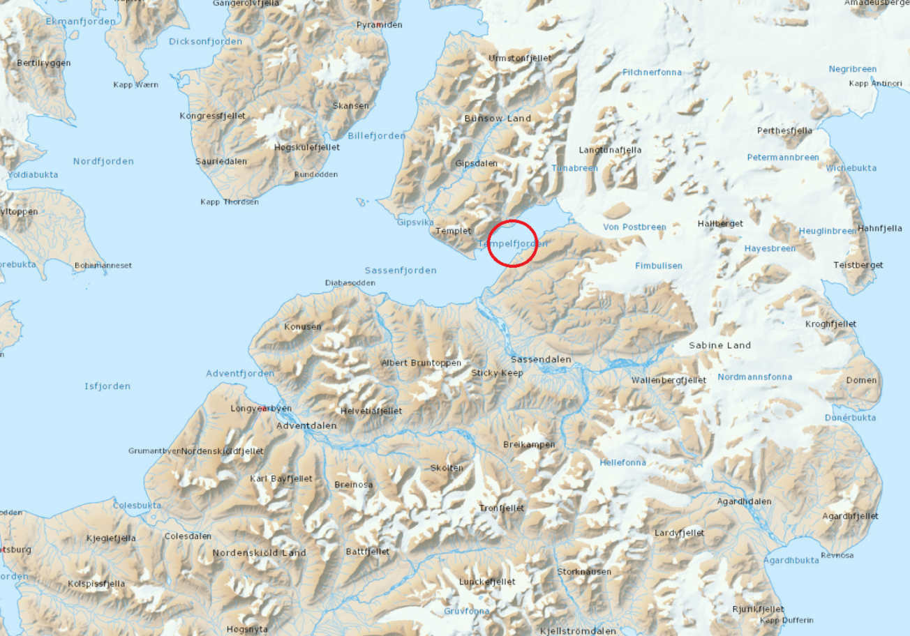 Tempelfjorden, Svalbard